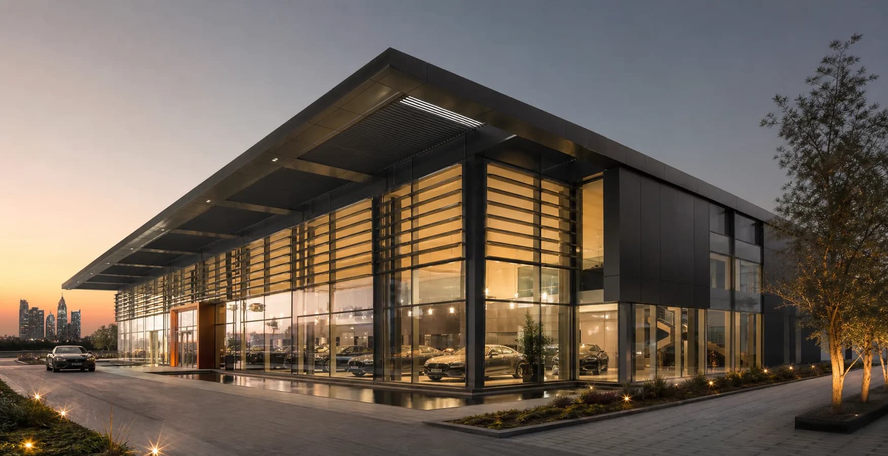 Commercial Showroom Conversion — built condition